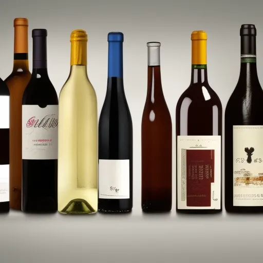 

A picture of a variety of different wine bottles, each with different shapes, sizes, and colors.